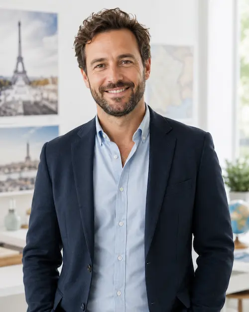 Portrait d’un conseiller spécialiste de la Provence